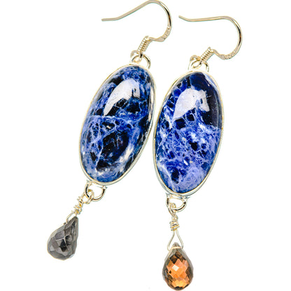 Pietersite Earrings handcrafted by Ana Silver Co - EARR431162 - Photo 2