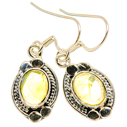 Ethiopian Opal Earrings handcrafted by Ana Silver Co - EARR431176 - Photo 2