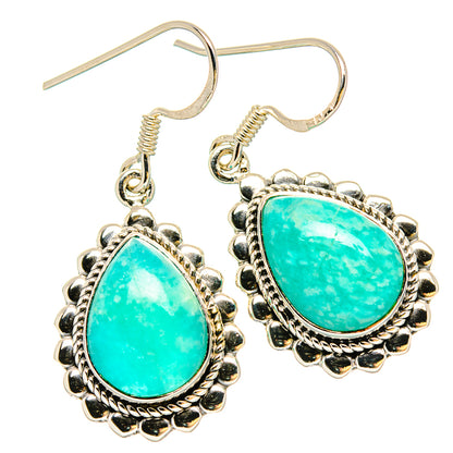 Amazonite Earrings handcrafted by Ana Silver Co - EARR431198 - Photo 2