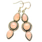 Pink Opal Earrings handcrafted by Ana Silver Co - EARR431240 - Photo 2