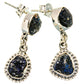 Azurite Earrings handcrafted by Ana Silver Co - EARR431251 - Photo 2
