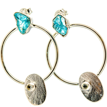 Apatite Earrings handcrafted by Ana Silver Co - EARR431259 - Photo 2