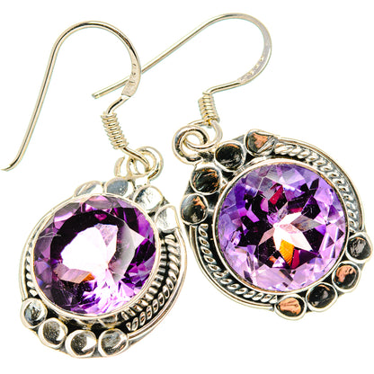 Amethyst Earrings handcrafted by Ana Silver Co - EARR431264 - Photo 2