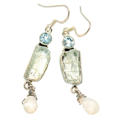 Aquamarine Earrings handcrafted by Ana Silver Co - EARR431285 - Photo 2