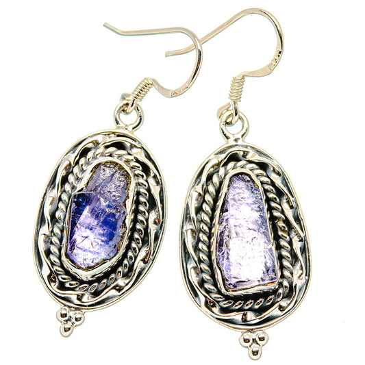 Tanzanite Earrings handcrafted by Ana Silver Co - EARR431286 - Photo 2