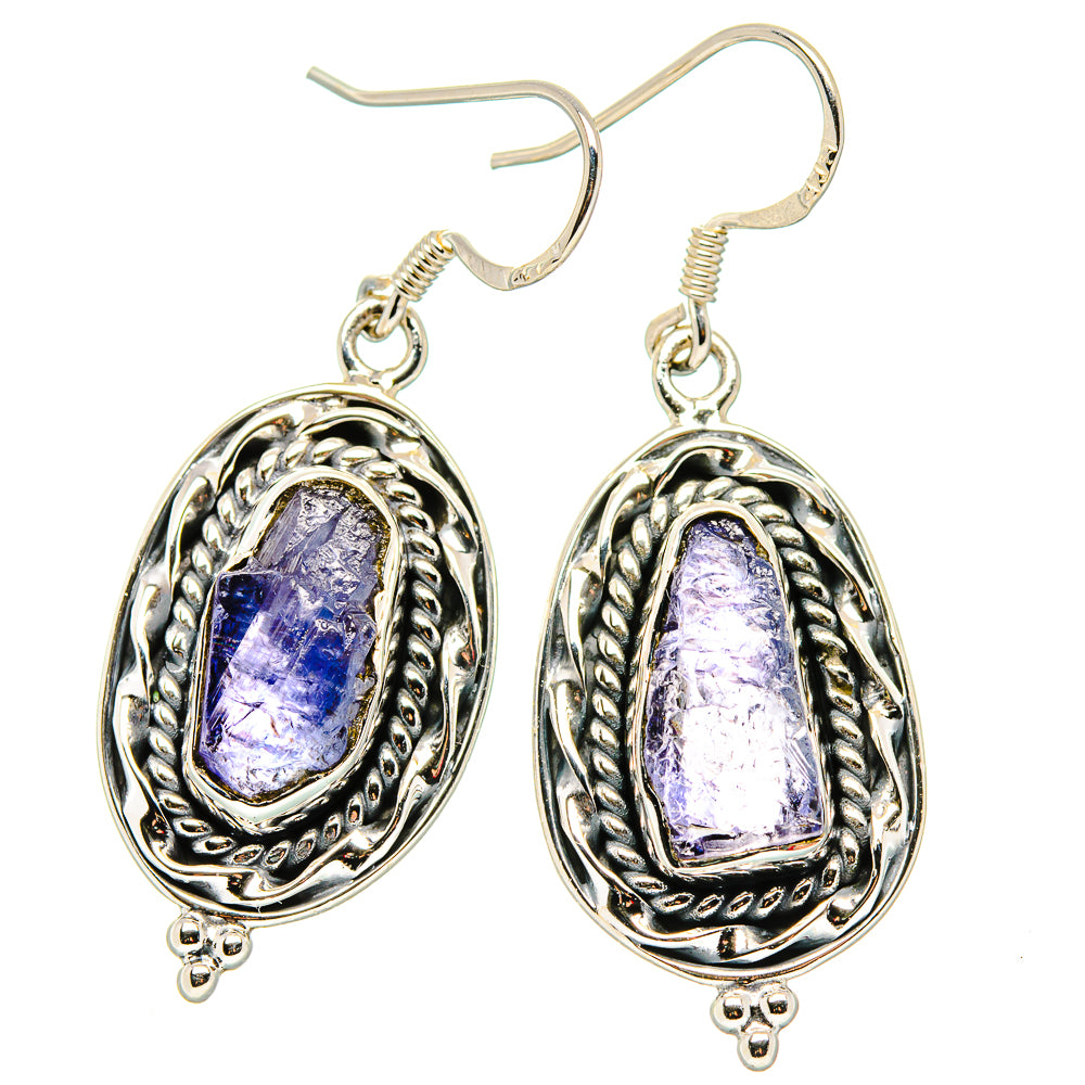 Tanzanite Earrings handcrafted by Ana Silver Co - EARR431286 - Photo 2