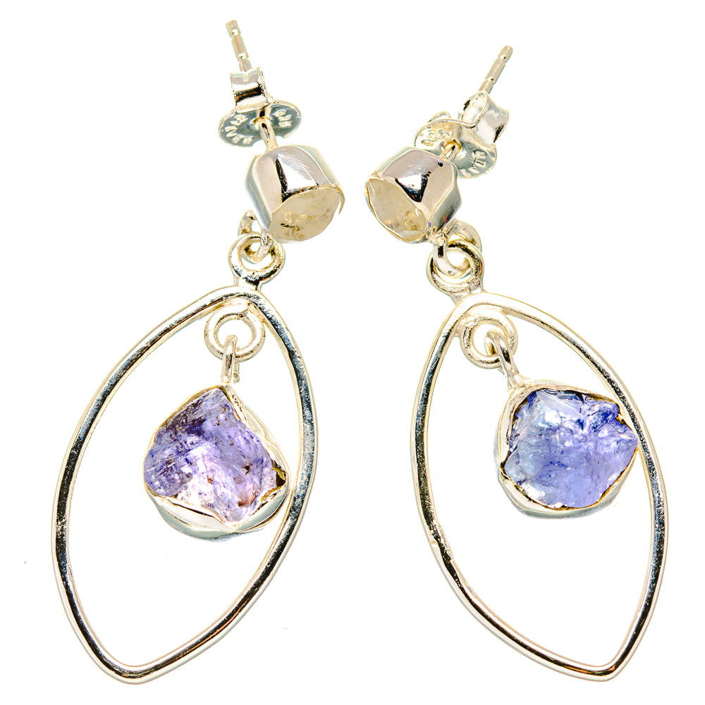Tanzanite Earrings handcrafted by Ana Silver Co - EARR431298 - Photo 2