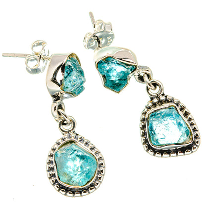 Apatite Earrings handcrafted by Ana Silver Co - EARR431311 - Photo 2