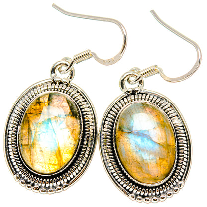 Labradorite Earrings handcrafted by Ana Silver Co - EARR431323 - Photo 2