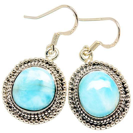Larimar Earrings handcrafted by Ana Silver Co - EARR431324 - Photo 2