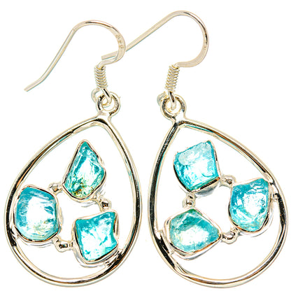 Apatite Earrings handcrafted by Ana Silver Co - EARR431336 - Photo 2