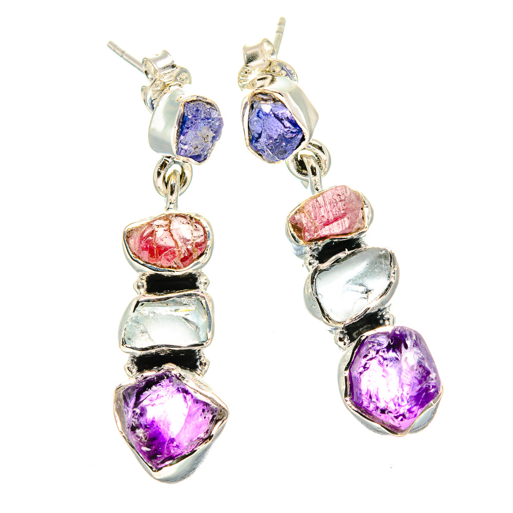 Amethyst Earrings handcrafted by Ana Silver Co - EARR431344 - Photo 2