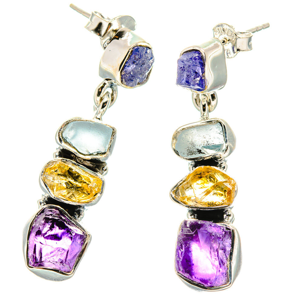Amethyst Earrings handcrafted by Ana Silver Co - EARR431361 - Photo 2
