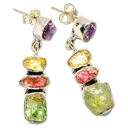 Peridot Earrings handcrafted by Ana Silver Co - EARR431380 - Photo 2