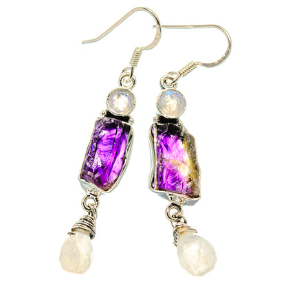 Amethyst Earrings handcrafted by Ana Silver Co - EARR431403 - Photo 2