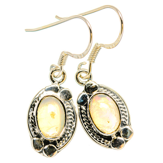 Ethiopian Opal Earrings handcrafted by Ana Silver Co - EARR431427 - Photo 2