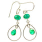 Emerald Earrings handcrafted by Ana Silver Co - EARR431582 - Photo 2