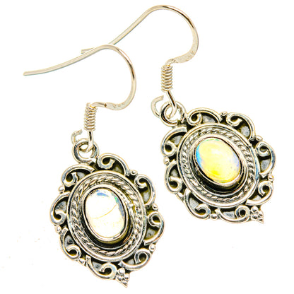 Ethiopian Opal Earrings handcrafted by Ana Silver Co - EARR428547 - Photo 2