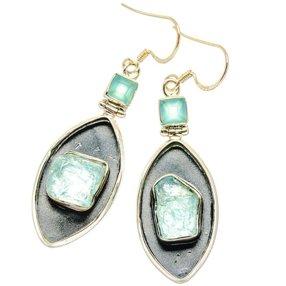 Aquamarine Earrings handcrafted by Ana Silver Co - EARR428555 - Photo 2