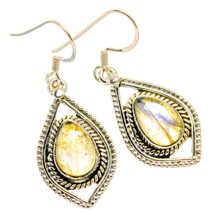 Labradorite Earrings handcrafted by Ana Silver Co - EARR428569 - Photo 2