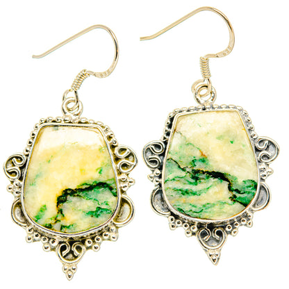 Ocean Jasper Earrings handcrafted by Ana Silver Co - EARR428588 - Photo 2