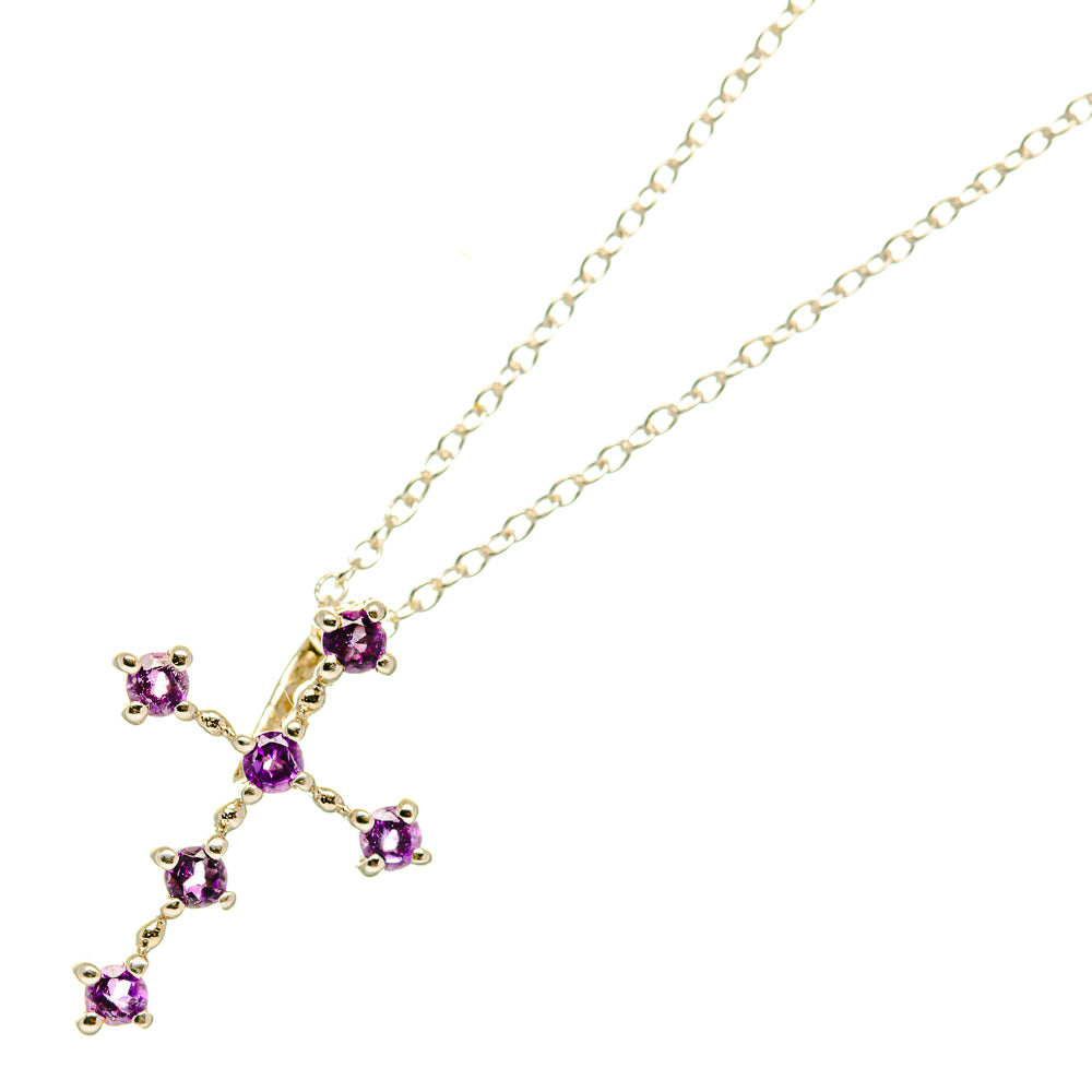 Amethyst Necklaces handcrafted by Ana Silver Co - NEC12301