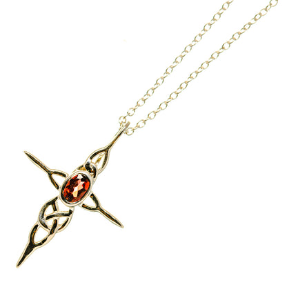 Garnet Necklaces handcrafted by Ana Silver Co - NEC12308