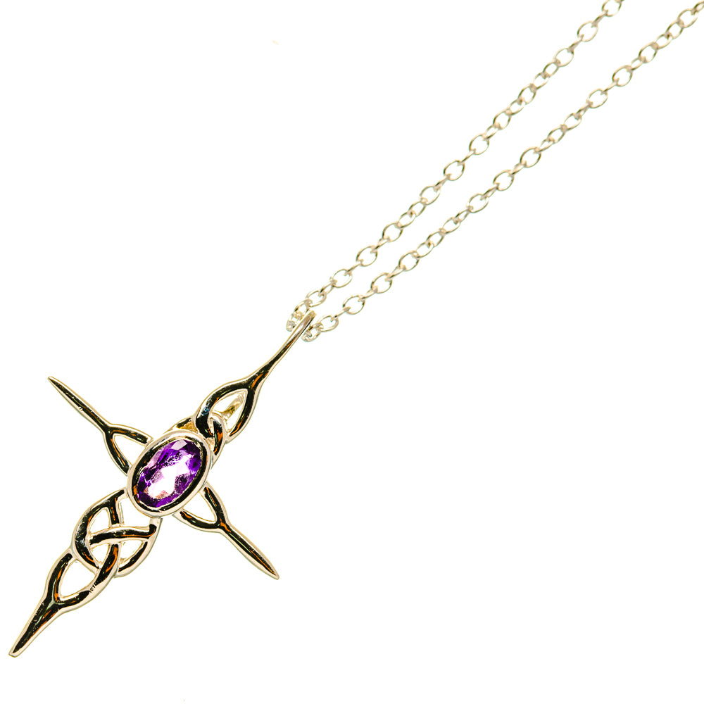 Amethyst Necklaces handcrafted by Ana Silver Co - NEC12309