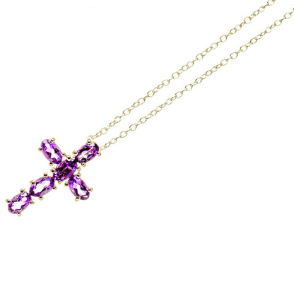 Amethyst Necklaces handcrafted by Ana Silver Co - NEC12313