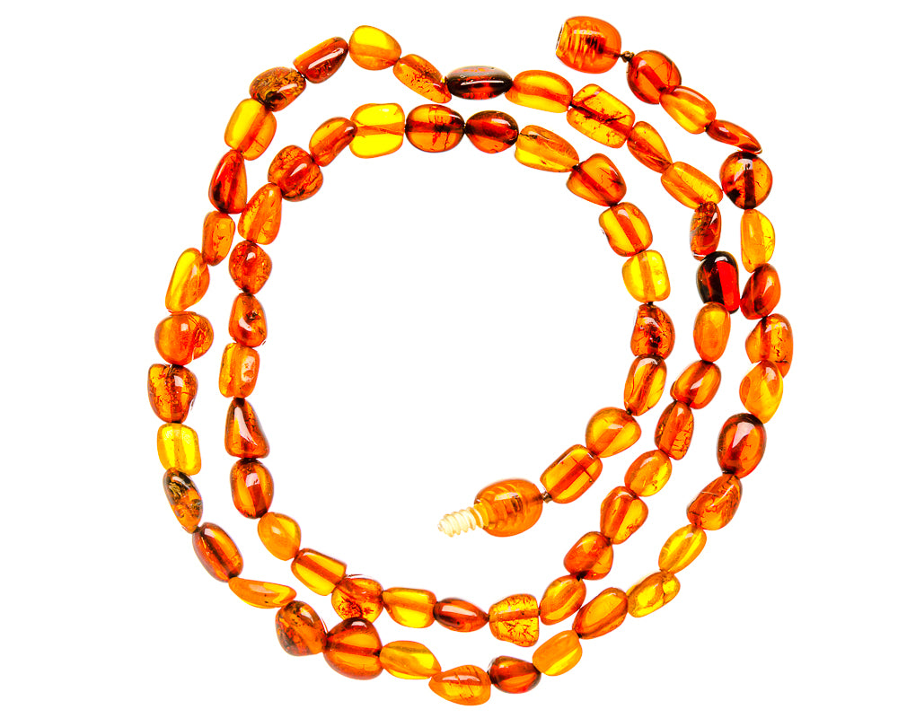 Baltic Amber Necklaces handcrafted by Ana Silver Co - NEC90003 - Photo 2