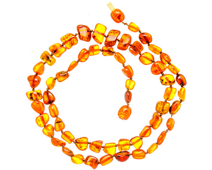 Baltic Amber Necklaces handcrafted by Ana Silver Co - NEC90004 - Photo 2