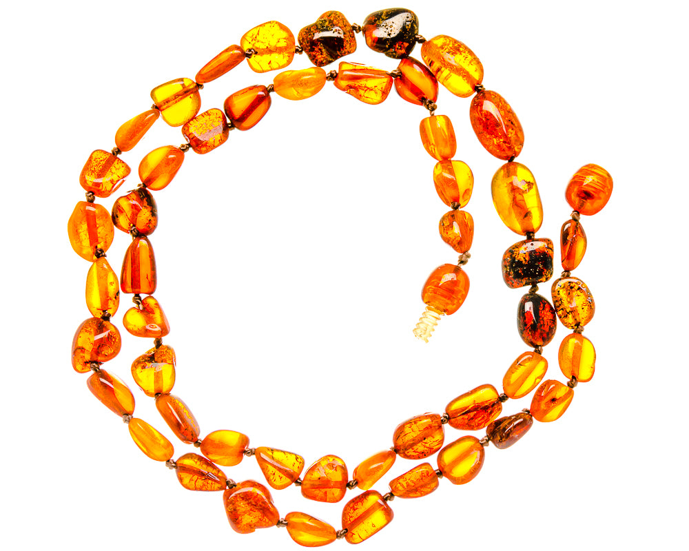 Baltic Amber Necklaces handcrafted by Ana Silver Co - NEC90006 - Photo 2