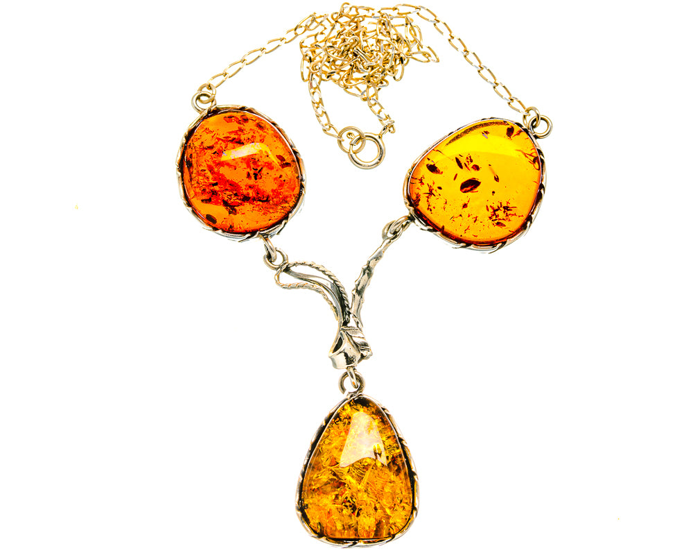 Baltic Amber Necklaces handcrafted by Ana Silver Co - NEC90011 - Photo 2