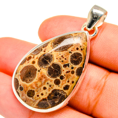 Poppy Jasper Pendants handcrafted by Ana Silver Co - PD10001