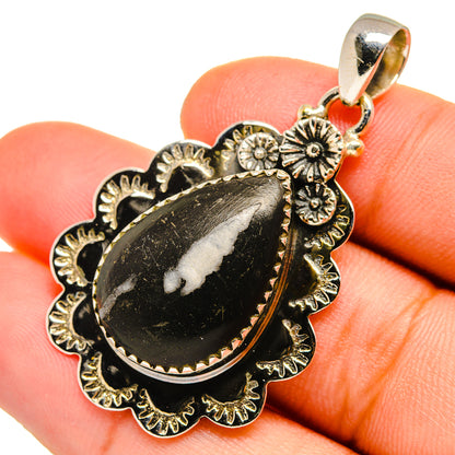 Pinolith Jasper Pendants handcrafted by Ana Silver Co - PD10010