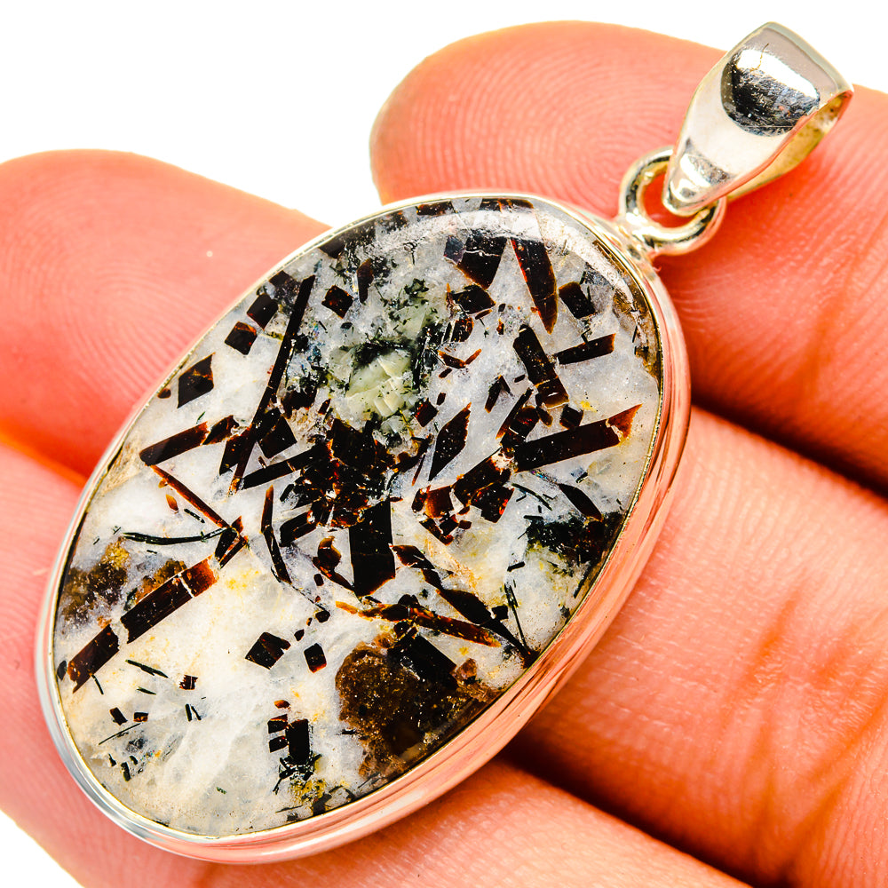 Astrophyllite Pendants handcrafted by Ana Silver Co - PD10033