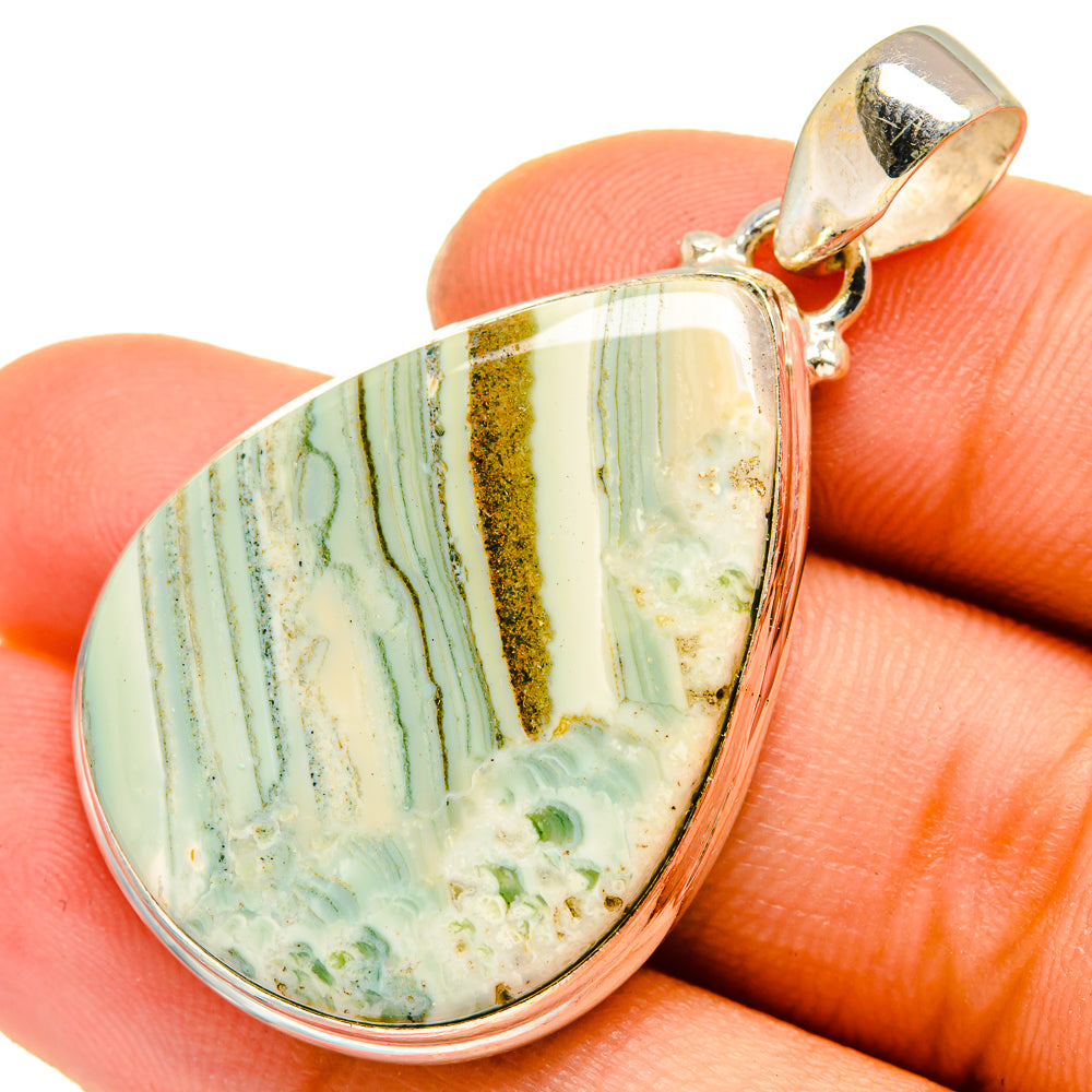 Ocean Jasper Pendants handcrafted by Ana Silver Co - PD10053
