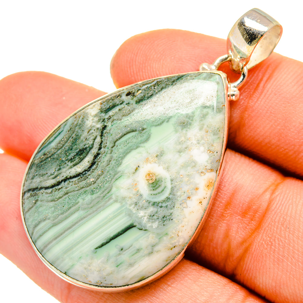 Ocean Jasper Pendants handcrafted by Ana Silver Co - PD10056