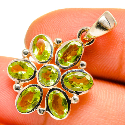 Peridot Pendants handcrafted by Ana Silver Co - PD10110