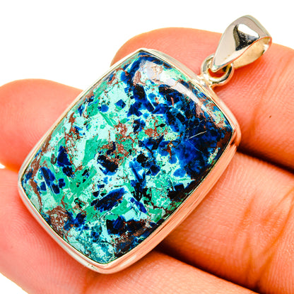 Shattuckite Pendants handcrafted by Ana Silver Co - PD10127