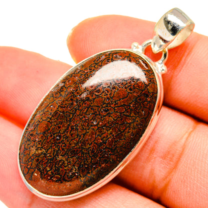 Dinosaur Bone Pendants handcrafted by Ana Silver Co - PD10132