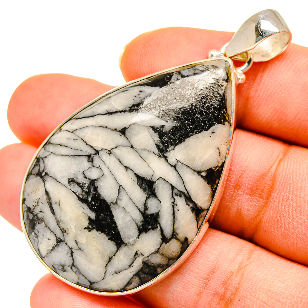 Pinolith Jasper Pendants handcrafted by Ana Silver Co - PD10145