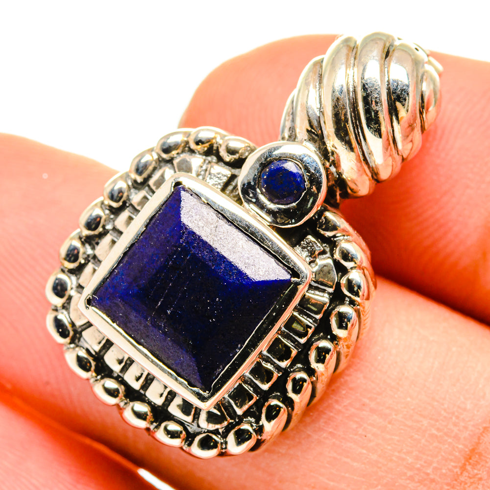 Lapis Lazuli Pendants handcrafted by Ana Silver Co - PD10179