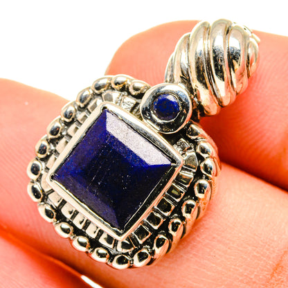 Lapis Lazuli Pendants handcrafted by Ana Silver Co - PD10179