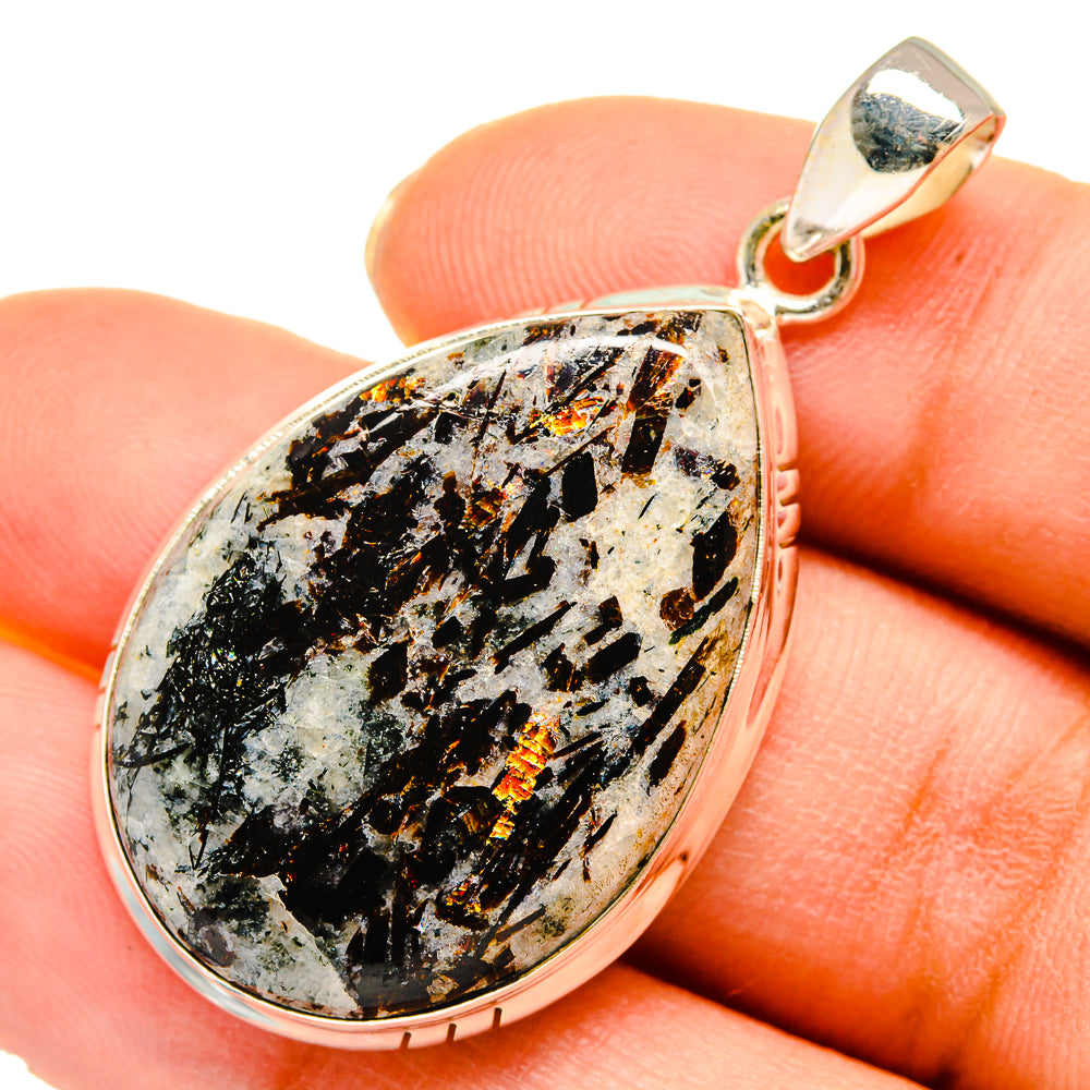 Astrophyllite Pendants handcrafted by Ana Silver Co - PD10190