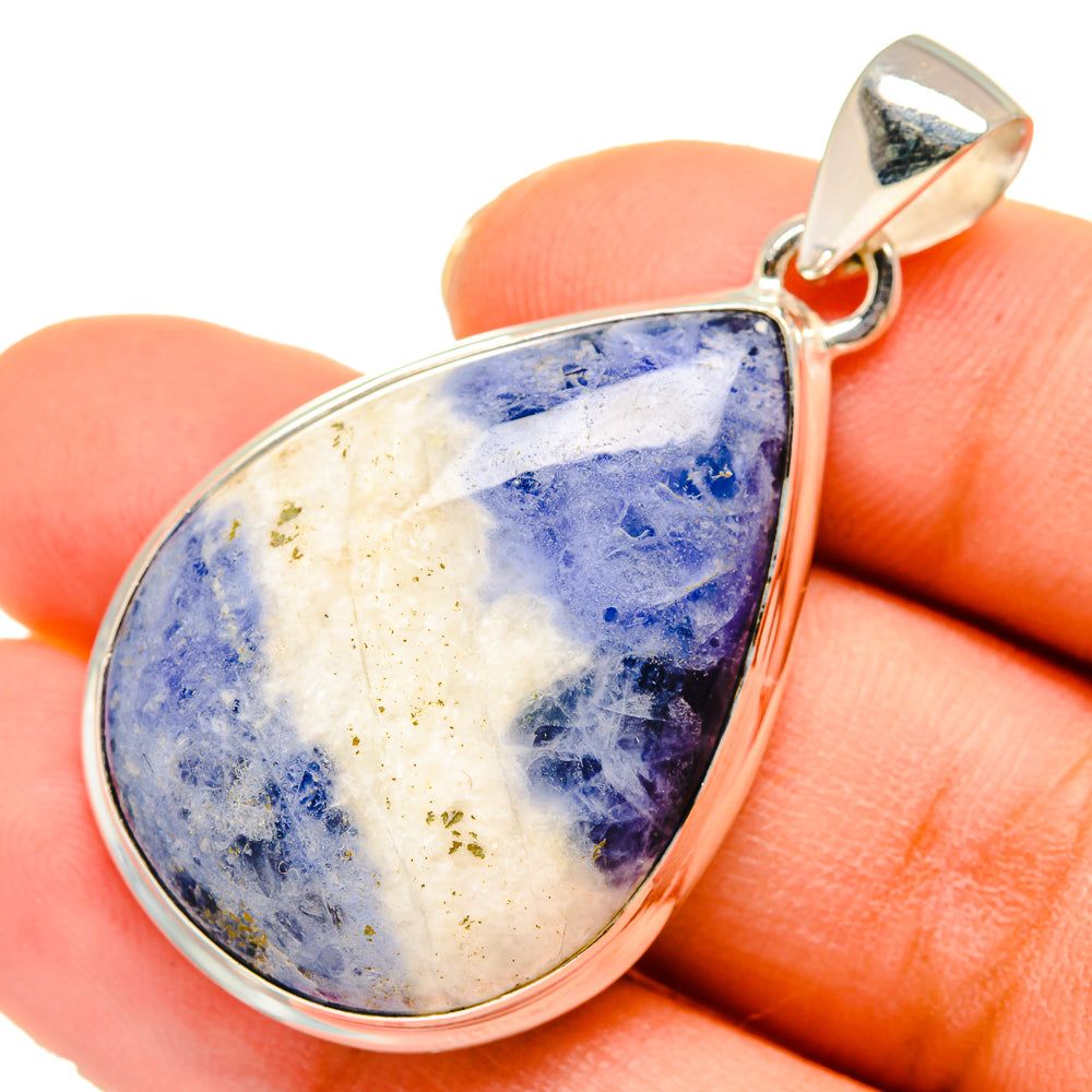 Sodalite Pendants handcrafted by Ana Silver Co - PD10199