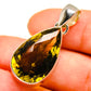 Olive Quartz Pendants handcrafted by Ana Silver Co - PD10208