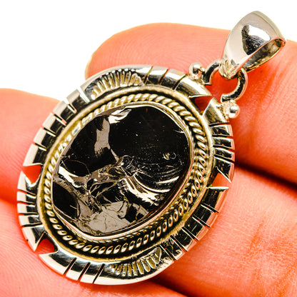 Shungite Pendants handcrafted by Ana Silver Co - PD10219