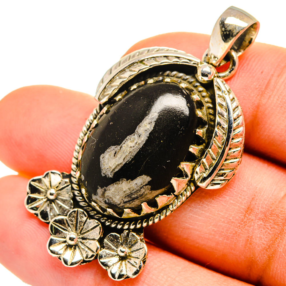 Pinolith Jasper Pendants handcrafted by Ana Silver Co - PD10223