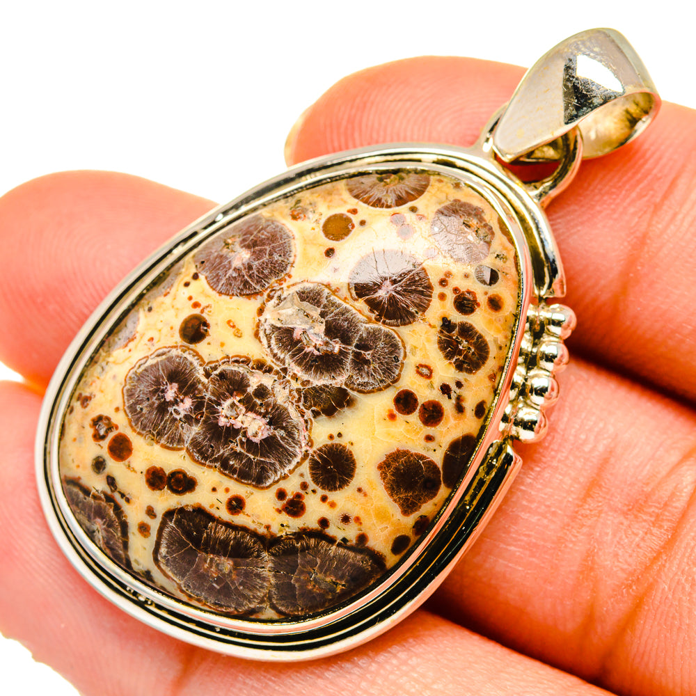 Poppy Jasper Pendants handcrafted by Ana Silver Co - PD10253